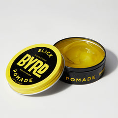 BYRD Hairdo Slick Pomade pack-shot showing the two-pack value