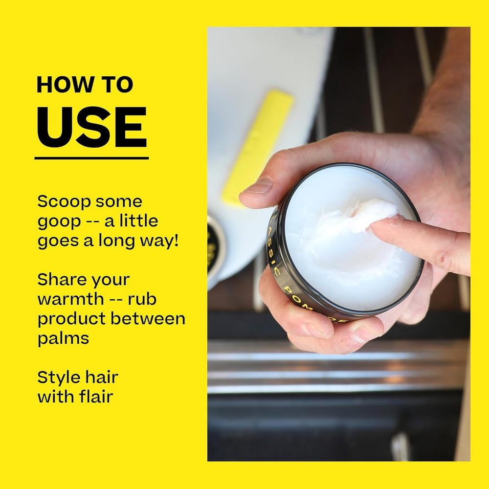 BYRD Pomade surf-style nostalgia for effortless looks