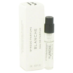 Byredo Blanche vial close-up, ideal for everyday daytime wear and refresh