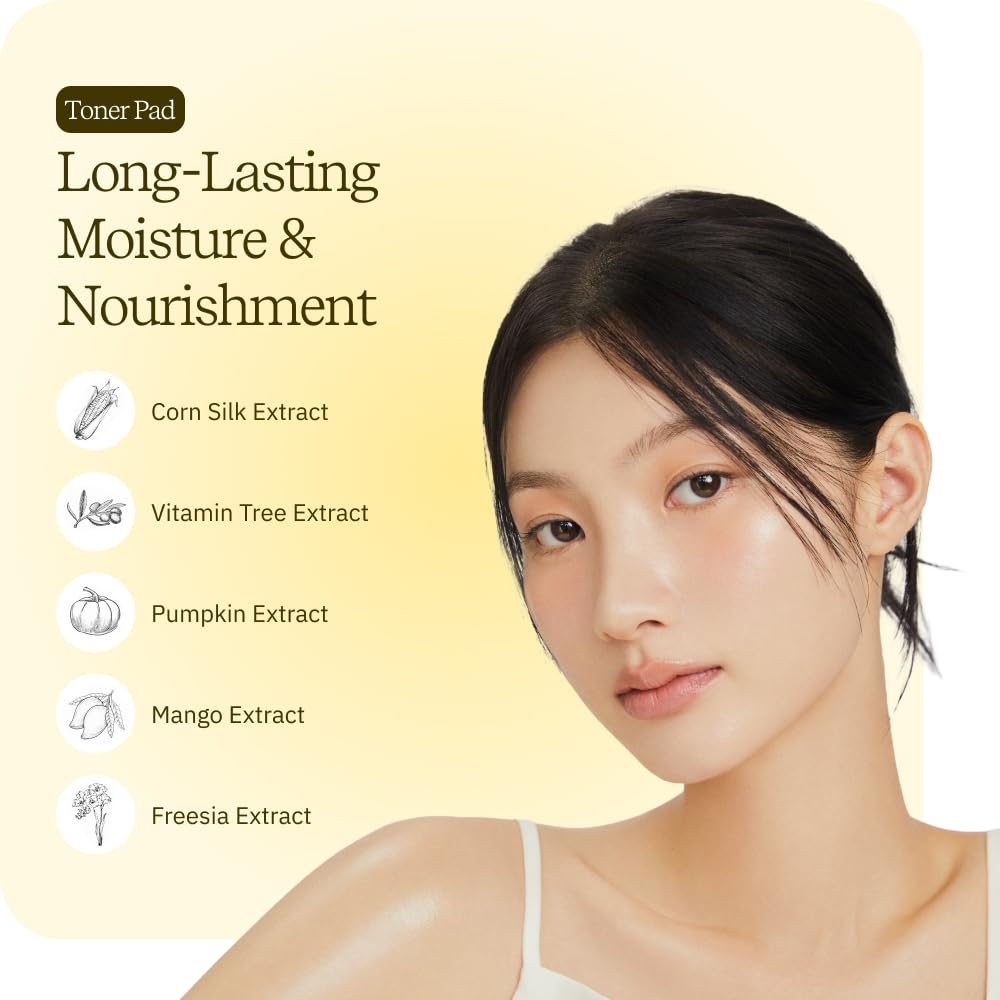 ByUR Honey Gorgeous Keep Toner Pad featuring ceramides for moisture retention