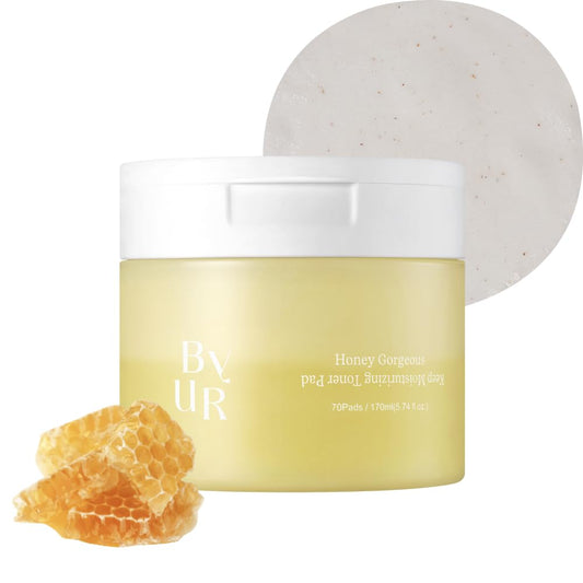 ByUR Honey Gorgeous Keep Toner Pad close-up demonstrating deep hydration benefits