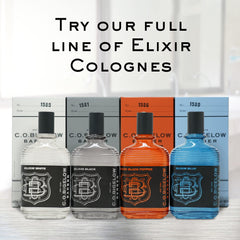 C.O. Bigelow Elixir White display suggesting versatile daily wear for men