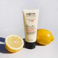 Texture close-up of C.O. Bigelow Lemon Hand Treatment with quick absorption.