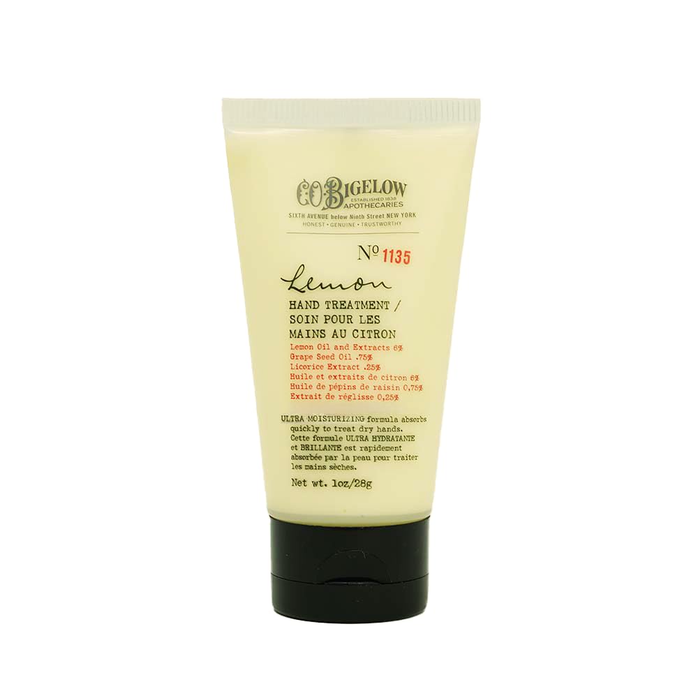 C.O. Bigelow Lemon Hand Treatment two tubes for convenient daily hydration