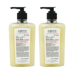 C. O. Bigelow lemon hand wash with rich lather that rinses clean