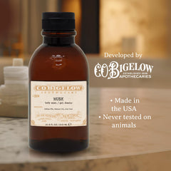C.O. Bigelow Musk Aroma notes hint at bergamot and musk allure