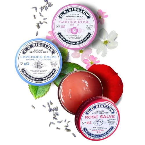 C.O. Bigelow fragrance set keeps rose, lavender, sakura scents in daily routines.
