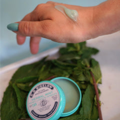 C.O. Bigelow salve tins are cruelty-free and USA-made.