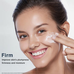 CA CAREL Peptides Collagen Firming Cream label closeup highlights premium formula.