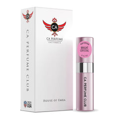 CA Perfume Impression of Bright Crystal bottle front view for everyday elegance
