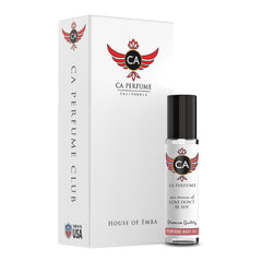 CA Perfume Impression of Love bottle front highlights elegant amber design and premium fragrance.