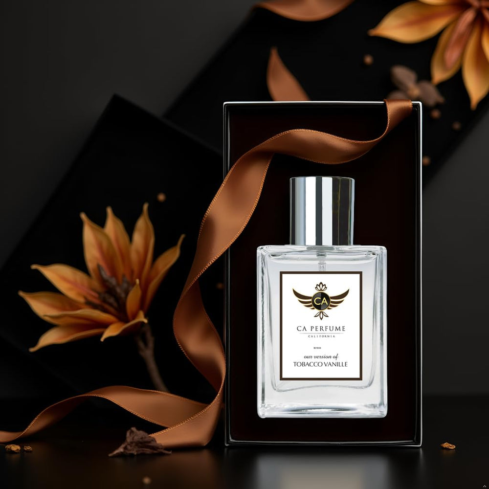 CA Perfume Impression of Tobacco Vanille gift set features refined design and scent depth.