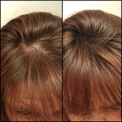 Caboki Auburn material closeup displaying natural plant fibers.