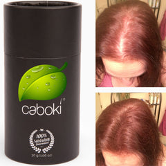 Caboki natural formula free of synthetic dyes and fillers.