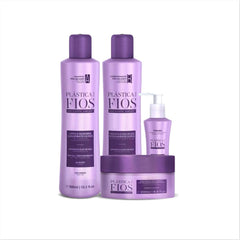CADIVEU Plastica Dos Fios Shampoo bottle showing frizz control in humidity