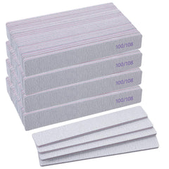 Caeuiciw double-sided nail files 100/180 grit for precise shaping and finishing.