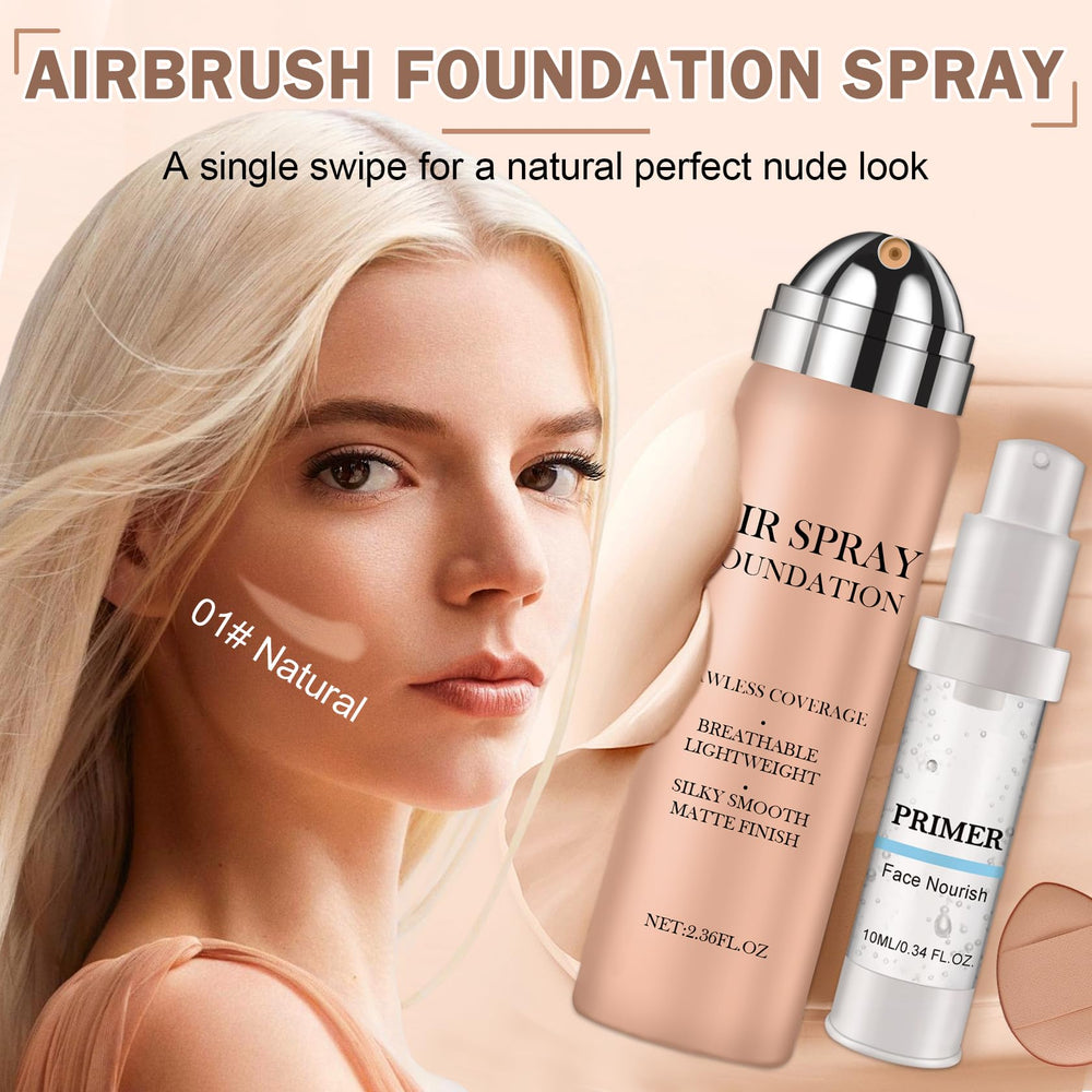 CAHIUYOA full-coverage concealing demonstrates blemish-free skin possibilities.