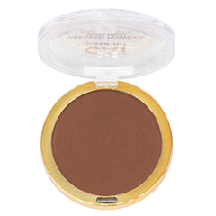 CAI Para Mi pressed powder Mocha on skin with balanced coverage