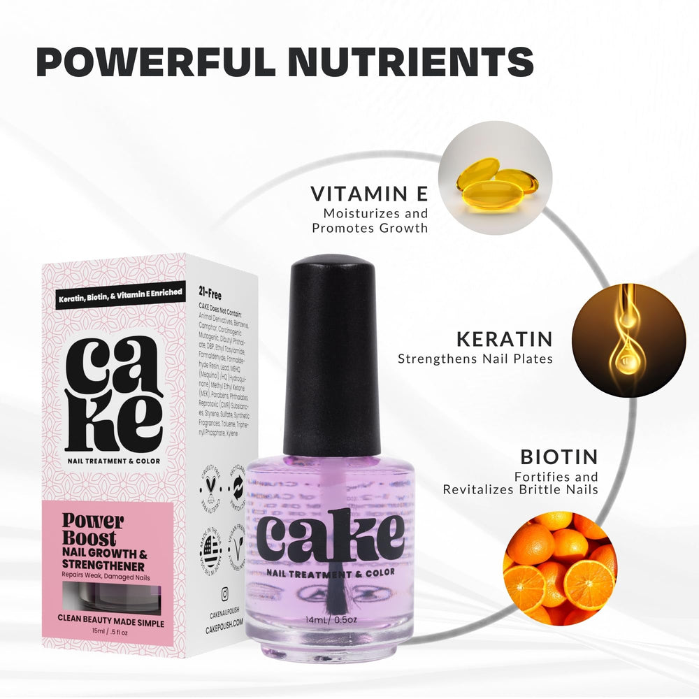 CAKE Power Boost brush application demonstrates base coat use