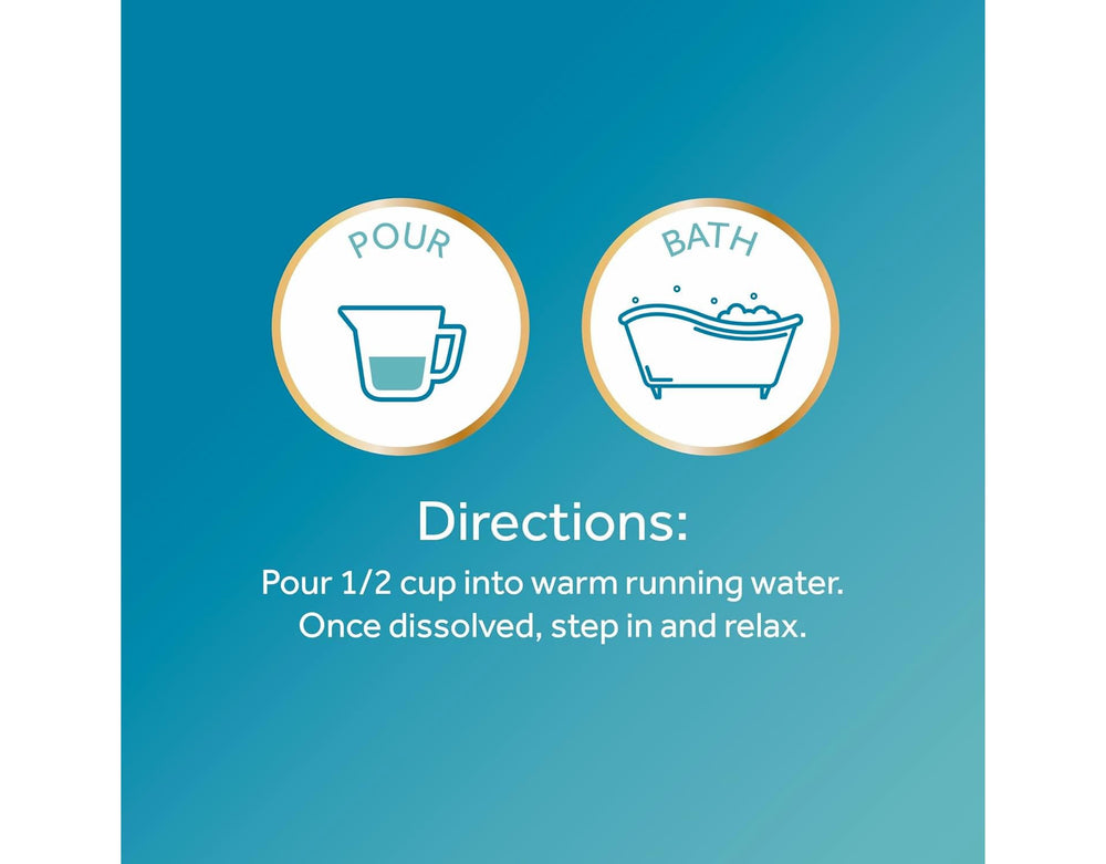 Calgon Ocean Breeze fragrance provides a refreshing scent during your bath.