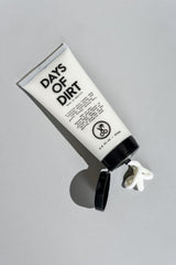 Frizz control demo with Days of Dirt for smoother strands.