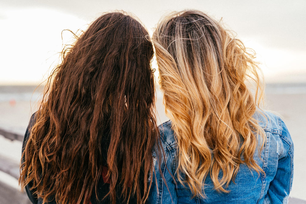 California Born hair care routine shot suggests refreshing daily shower ritual with beachy coconut aroma