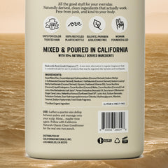 California Naturals Coconut Shampoo scent captures toasted coconut aroma for a relaxing wash.