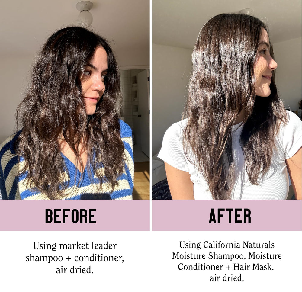 Rose Garden scent suggests a pleasant daily hair care ritual.