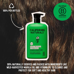 Murumuru butter ingredient in California Naturals conditioner for smoothing moisture