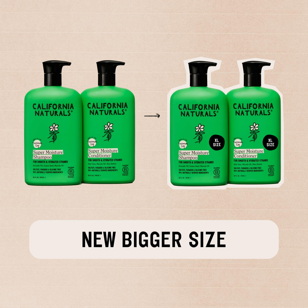 California Naturals 99% natural ingredients label, sulfate-free