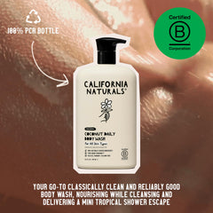 California Naturals Leaping Bunny vegan cruelty-free badge reinforces ethical skincare
