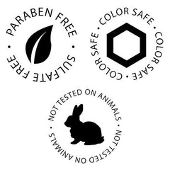 Color-safe formula from Calista Embellish Finishing Spray preserves color.