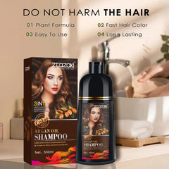 Callmynm applying color on hair for an easy at-home shade upgrade