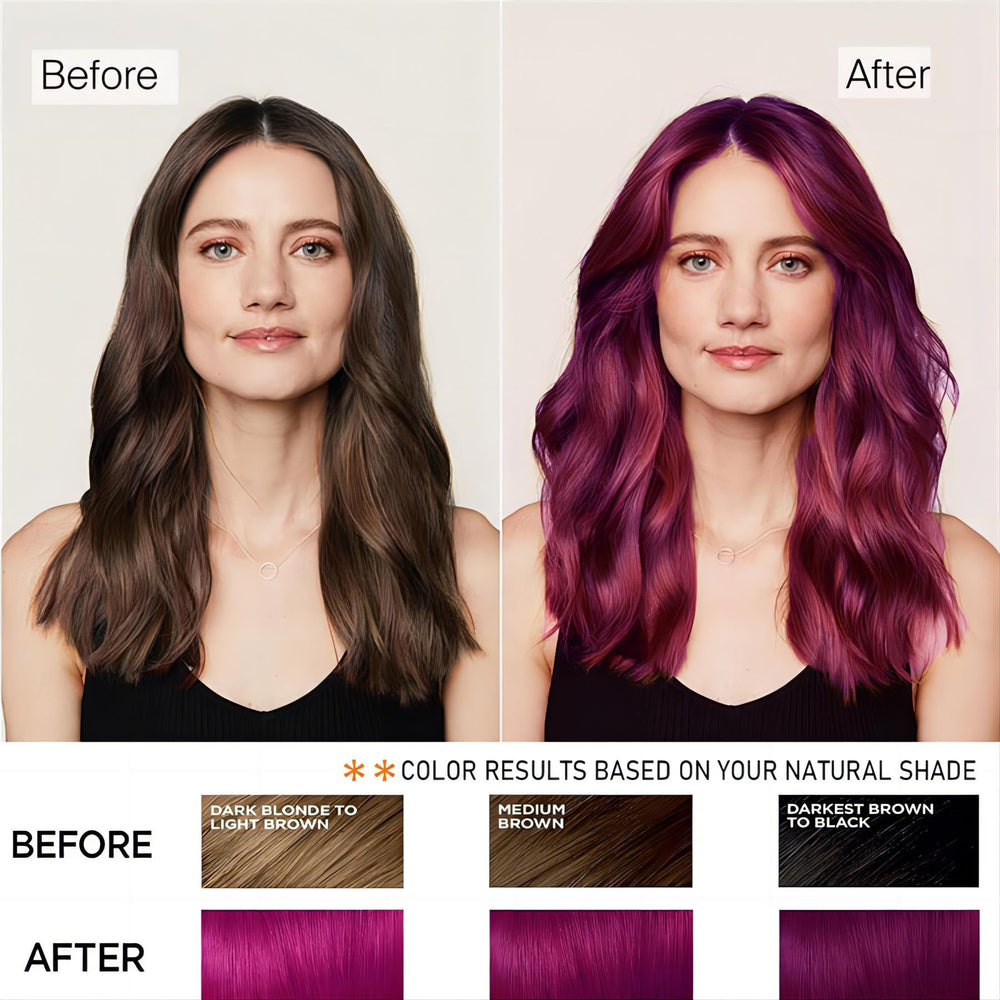 Callmynm Hair Dye Shampoo gloves included for easy, mess-free application