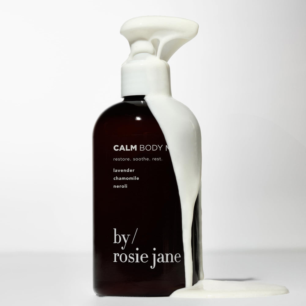 Creamy, non-greasy finish demonstrated on skin with a soft glow.