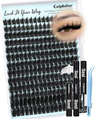 Calphdiar lash-extension-kit-200d manga lashes for dramatic all-day volume