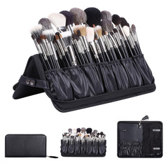 Camdeez Rownyeon bag front view keeps tools organized for on-the-go makeup artists.