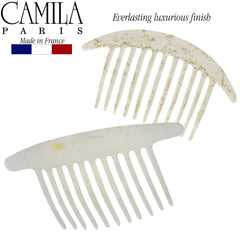 Camila Paris CP2940 bun chignon combs help secure sophisticated updos with minimal slipping