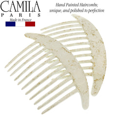 Camila Paris CP2940 cellulose acetate construction delivers lightweight, durable hair ornaments