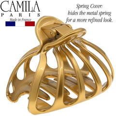 Camila Paris CP3052 thick hair secure grip clip for voluminous styling.