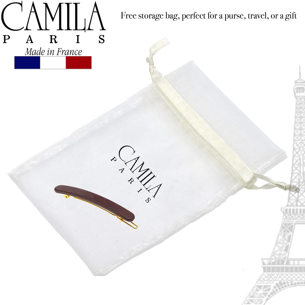 Camila Paris CP3283 womens fashion barrette adds polish to any hairstyle.
