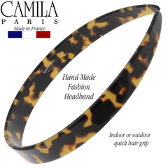 Camila Paris CP3466 headband, light and flexible for comfortable wear.