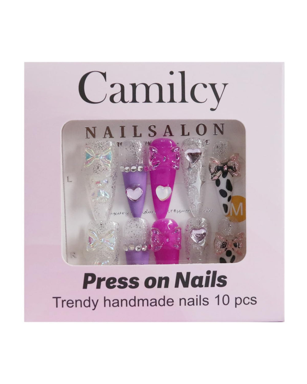 CAMILCY nails ready for occasions like weddings and parties.