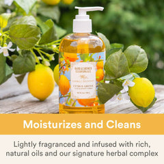 Fragrance splash from Citrus Grove evokes citrusy spa-inspired aroma for daily use.