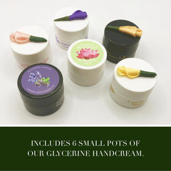 Camille Beckman travel size hand therapy pot in gift ready packaging