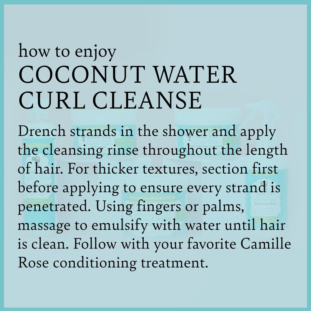 Castor oil moisturizes to support smooth frizz-conscious curls