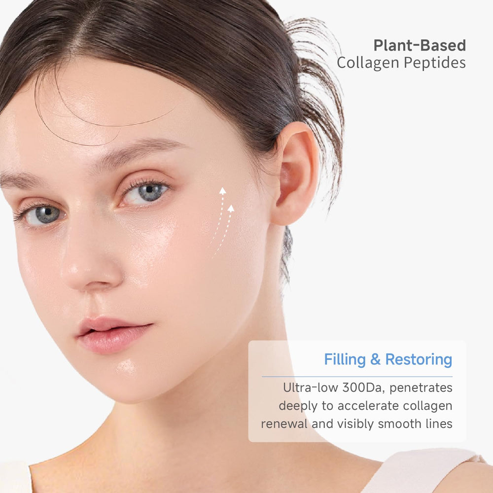 Candorlov CDL Icy Puff Mask applied to the face for hydration