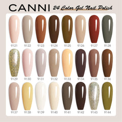 CANNI 3D crystal label bottles for easy color matching at a glance