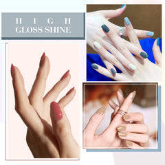 CANNI salon-quality result highlights glossy finish achievable at home