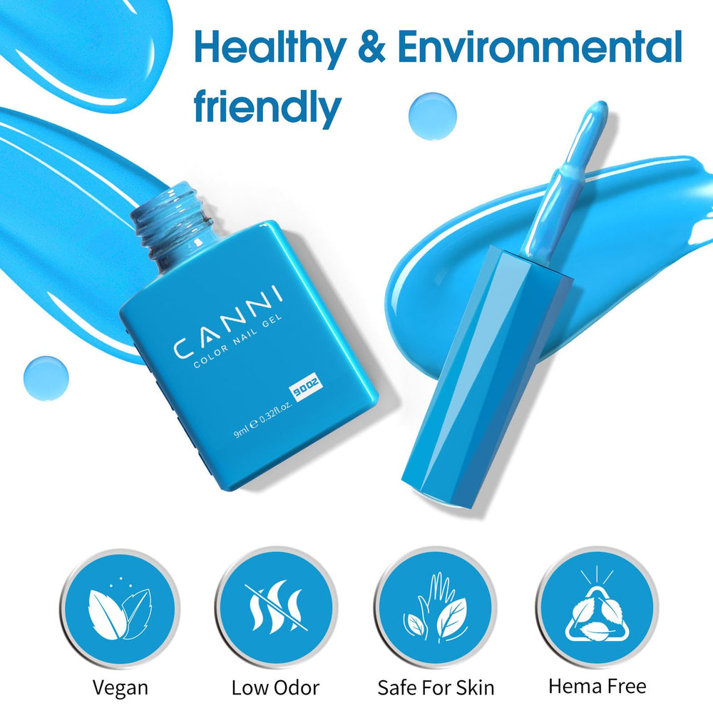 CANNI CC1 UV/LED curing lamp showing quick curing.